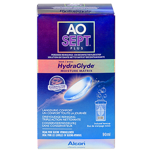 Aosept Plus HydraGlyde Travel Pack 90ml