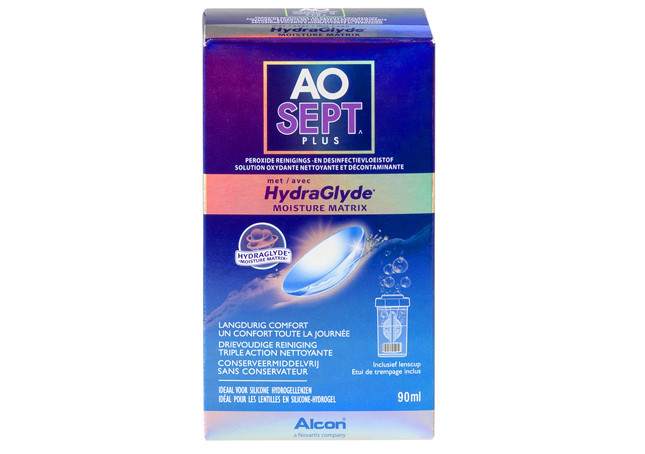 Aosept Plus HydraGlyde Travel Pack 90ml
