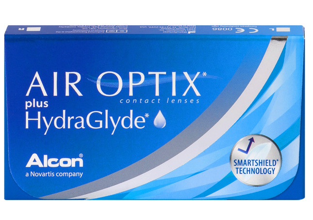 Air Optix Plus Hydraglyde (3 lenzen)